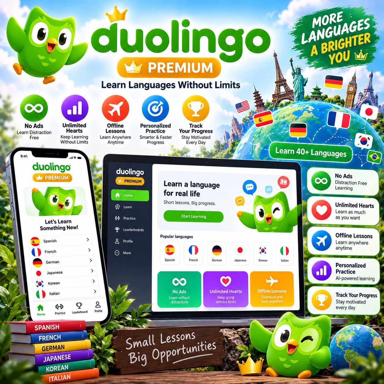Duolingo Premium – Premium Language Learning Access