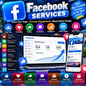 Facebook Services β Page Likes, Followers, Views & Engagement Support