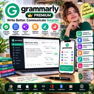 Grammarly Premium – Advanced Writing & Grammar Assistant