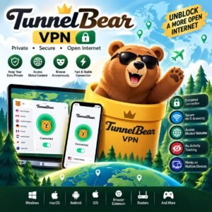 TunnelBear VPN – Premium Secure VPN Access